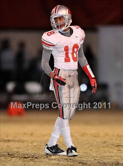 Thumbnail 2 in Palm Springs vs. Rancho Verde (CIF SS Central Division Final) photogallery.