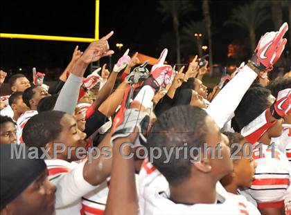 Thumbnail 2 in Palm Springs vs. Rancho Verde (CIF SS Central Division Final) photogallery.