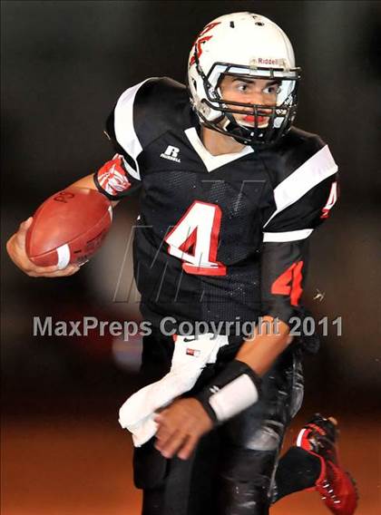 Thumbnail 1 in Palm Springs vs. Rancho Verde (CIF SS Central Division Final) photogallery.