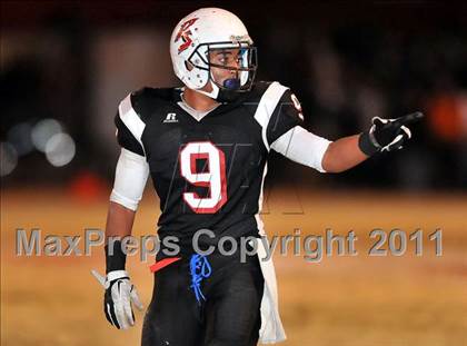 Thumbnail 2 in Palm Springs vs. Rancho Verde (CIF SS Central Division Final) photogallery.