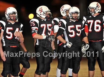 Thumbnail 1 in Palm Springs vs. Rancho Verde (CIF SS Central Division Final) photogallery.