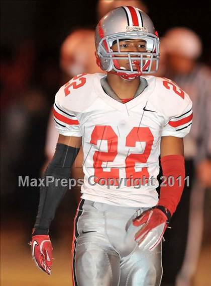 Thumbnail 1 in Palm Springs vs. Rancho Verde (CIF SS Central Division Final) photogallery.
