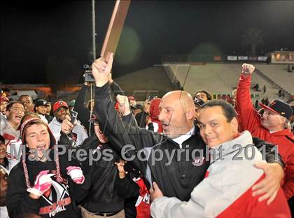 Thumbnail 2 in Palm Springs vs. Rancho Verde (CIF SS Central Division Final) photogallery.