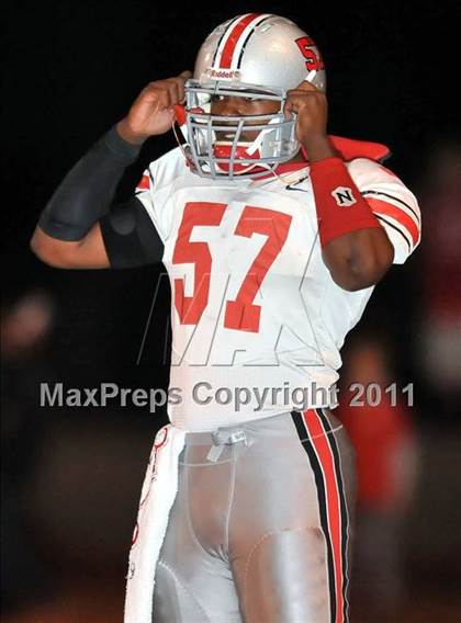 Thumbnail 2 in Palm Springs vs. Rancho Verde (CIF SS Central Division Final) photogallery.