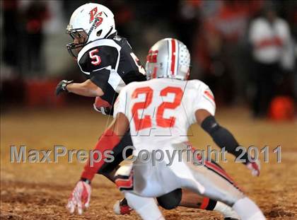 Thumbnail 3 in Palm Springs vs. Rancho Verde (CIF SS Central Division Final) photogallery.