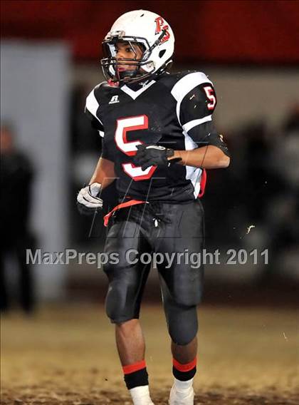 Thumbnail 2 in Palm Springs vs. Rancho Verde (CIF SS Central Division Final) photogallery.