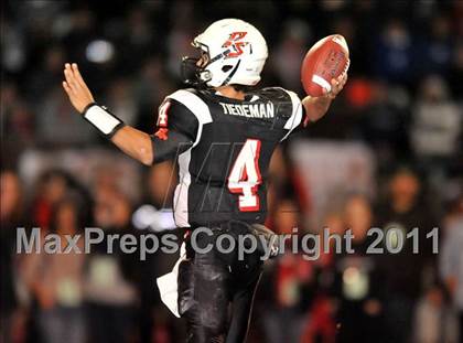 Thumbnail 1 in Palm Springs vs. Rancho Verde (CIF SS Central Division Final) photogallery.