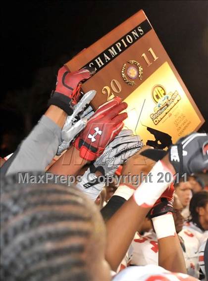 Thumbnail 2 in Palm Springs vs. Rancho Verde (CIF SS Central Division Final) photogallery.