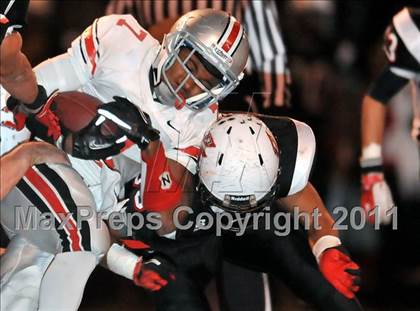 Thumbnail 1 in Palm Springs vs. Rancho Verde (CIF SS Central Division Final) photogallery.