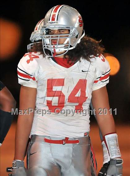 Thumbnail 3 in Palm Springs vs. Rancho Verde (CIF SS Central Division Final) photogallery.