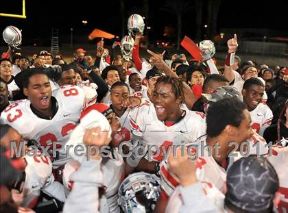 Thumbnail 2 in Palm Springs vs. Rancho Verde (CIF SS Central Division Final) photogallery.