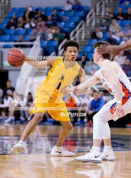 Thumbnail 2 in Bishop Manogue vs. Bishop Gorman (NIAA 4A Final) photogallery.