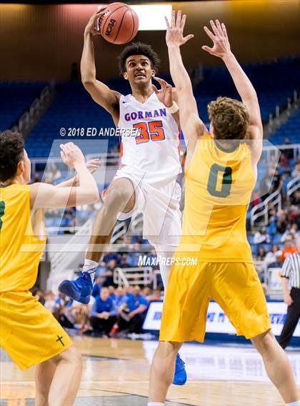 Thumbnail 1 in Bishop Manogue vs. Bishop Gorman (NIAA 4A Final) photogallery.