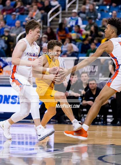 Thumbnail 1 in Bishop Manogue vs. Bishop Gorman (NIAA 4A Final) photogallery.