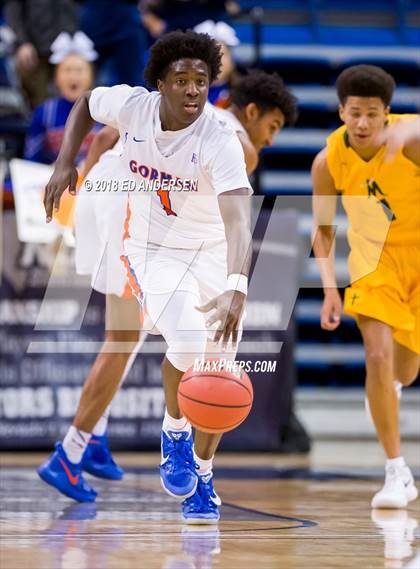 Thumbnail 3 in Bishop Manogue vs. Bishop Gorman (NIAA 4A Final) photogallery.