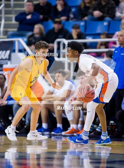 Thumbnail 3 in Bishop Manogue vs. Bishop Gorman (NIAA 4A Final) photogallery.