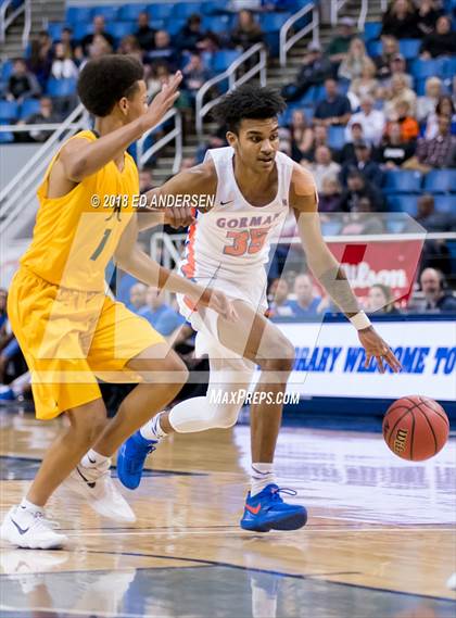 Thumbnail 3 in Bishop Manogue vs. Bishop Gorman (NIAA 4A Final) photogallery.