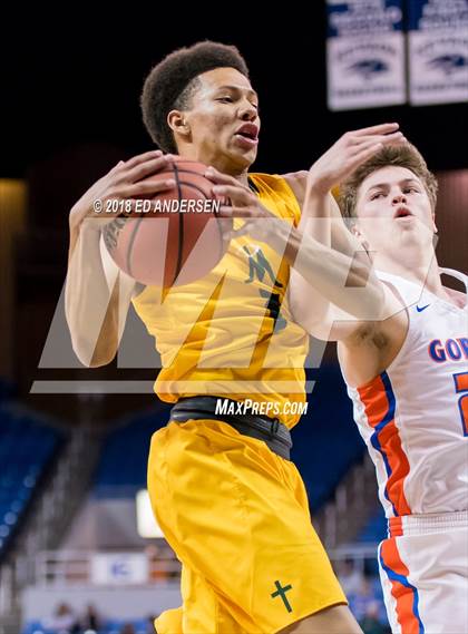 Thumbnail 3 in Bishop Manogue vs. Bishop Gorman (NIAA 4A Final) photogallery.