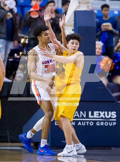 Thumbnail 2 in Bishop Manogue vs. Bishop Gorman (NIAA 4A Final) photogallery.