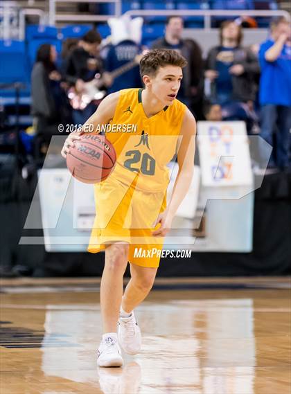 Thumbnail 2 in Bishop Manogue vs. Bishop Gorman (NIAA 4A Final) photogallery.