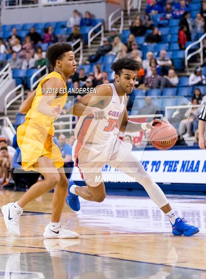 Thumbnail 2 in Bishop Manogue vs. Bishop Gorman (NIAA 4A Final) photogallery.