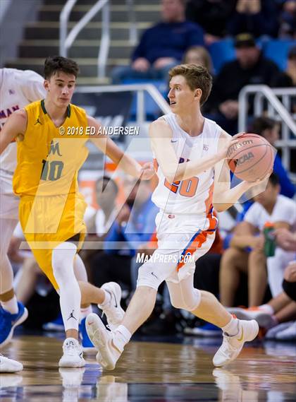 Thumbnail 1 in Bishop Manogue vs. Bishop Gorman (NIAA 4A Final) photogallery.