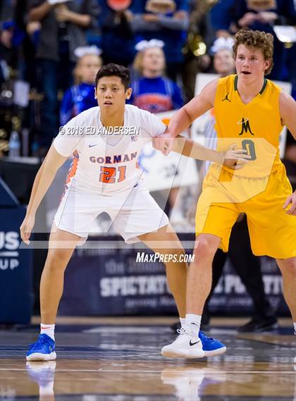 Thumbnail 3 in Bishop Manogue vs. Bishop Gorman (NIAA 4A Final) photogallery.