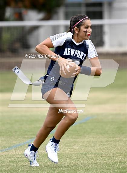 Thumbnail 1 in Woodrow Wilson vs. Newport Harbor (LA Chargers Invitational)  photogallery.