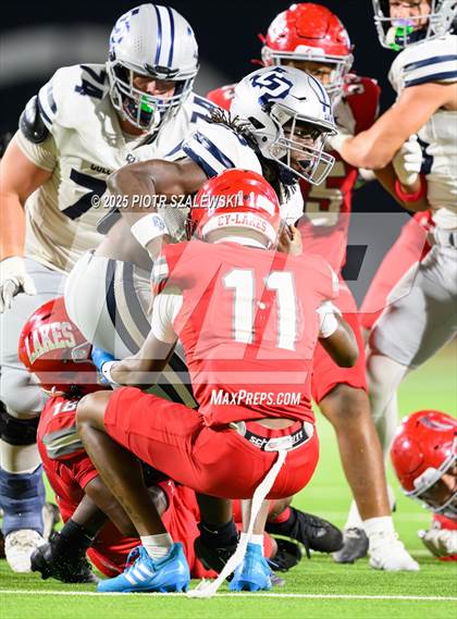 Thumbnail 3 in College Park vs Cypress Lakes (UIL 6A D2 Football Area) photogallery.