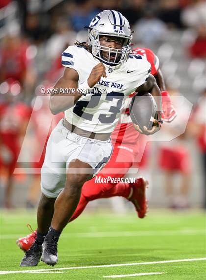 Thumbnail 1 in College Park vs Cypress Lakes (UIL 6A D2 Football Area) photogallery.