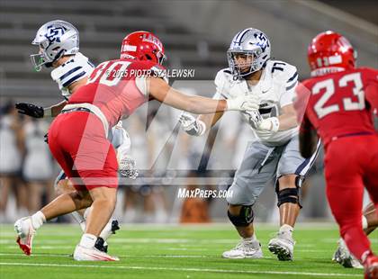 Thumbnail 3 in College Park vs Cypress Lakes (UIL 6A D2 Football Area) photogallery.