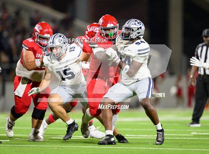 Thumbnail 3 in College Park vs Cypress Lakes (UIL 6A D2 Football Area) photogallery.