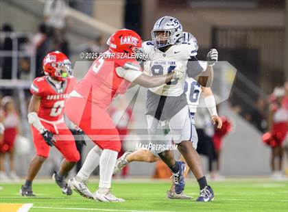 Thumbnail 1 in College Park vs Cypress Lakes (UIL 6A D2 Football Area) photogallery.