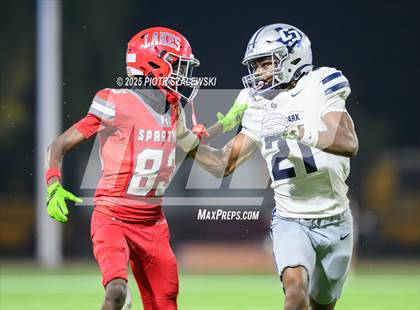 Thumbnail 1 in College Park vs Cypress Lakes (UIL 6A D2 Football Area) photogallery.