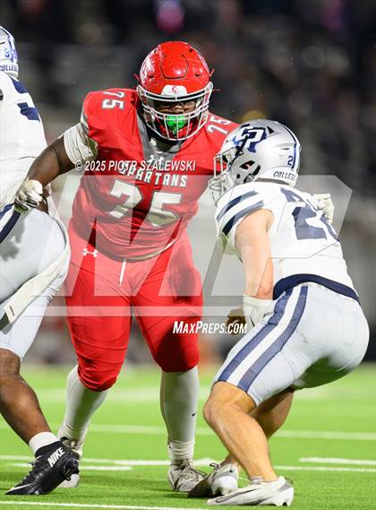 Thumbnail 2 in College Park vs Cypress Lakes (UIL 6A D2 Football Area) photogallery.