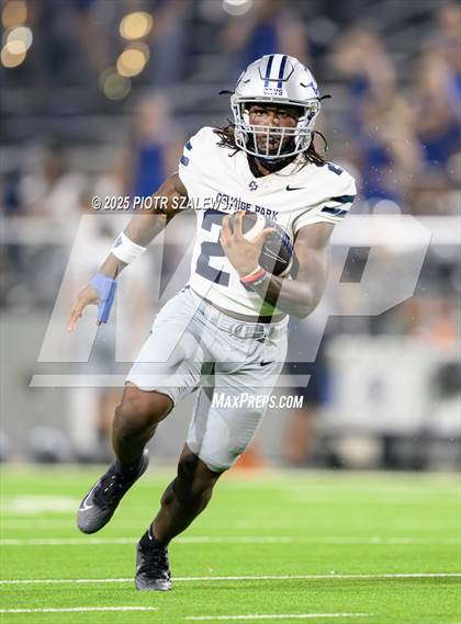 Thumbnail 3 in College Park vs Cypress Lakes (UIL 6A D2 Football Area) photogallery.