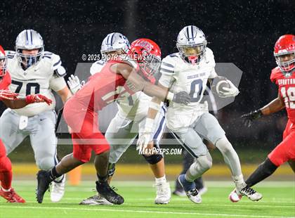 Thumbnail 3 in College Park vs Cypress Lakes (UIL 6A D2 Football Area) photogallery.