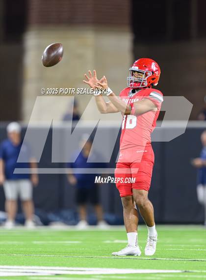 Thumbnail 2 in College Park vs Cypress Lakes (UIL 6A D2 Football Area) photogallery.