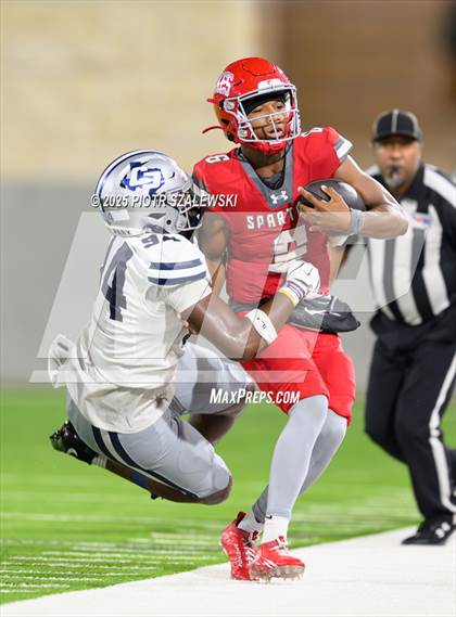 Thumbnail 2 in College Park vs Cypress Lakes (UIL 6A D2 Football Area) photogallery.