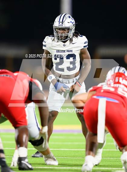 Thumbnail 1 in College Park vs Cypress Lakes (UIL 6A D2 Football Area) photogallery.