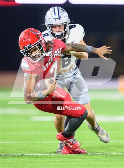 Thumbnail 2 in College Park vs Cypress Lakes (UIL 6A D2 Football Area) photogallery.