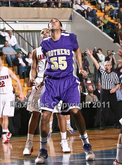 Thumbnail 2 in Christian Brothers Academy vs Jamestown (NYSPHSAA Class AA Semifinal) photogallery.
