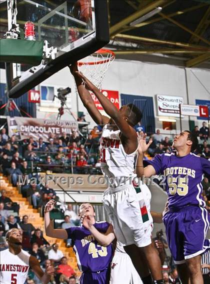 Thumbnail 1 in Christian Brothers Academy vs Jamestown (NYSPHSAA Class AA Semifinal) photogallery.