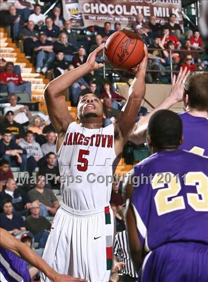 Thumbnail 2 in Christian Brothers Academy vs Jamestown (NYSPHSAA Class AA Semifinal) photogallery.