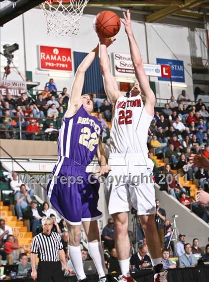 Thumbnail 3 in Christian Brothers Academy vs Jamestown (NYSPHSAA Class AA Semifinal) photogallery.