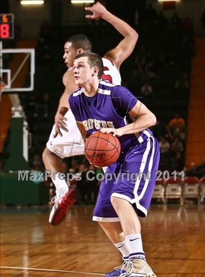 Thumbnail 3 in Christian Brothers Academy vs Jamestown (NYSPHSAA Class AA Semifinal) photogallery.