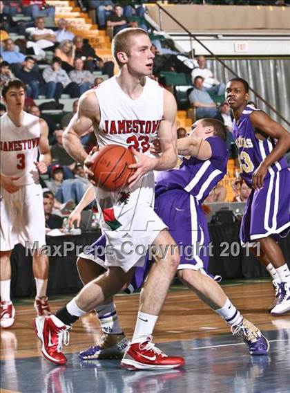 Thumbnail 3 in Christian Brothers Academy vs Jamestown (NYSPHSAA Class AA Semifinal) photogallery.