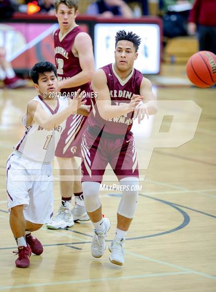 Thumbnail 3 in Cardinal Newman @ Whitney (CIF NorCal Playoff) photogallery.