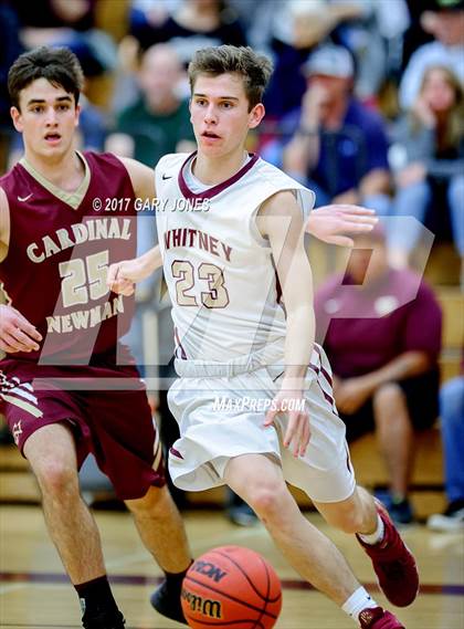 Thumbnail 1 in Cardinal Newman @ Whitney (CIF NorCal Playoff) photogallery.