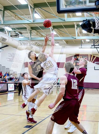 Thumbnail 2 in Cardinal Newman @ Whitney (CIF NorCal Playoff) photogallery.